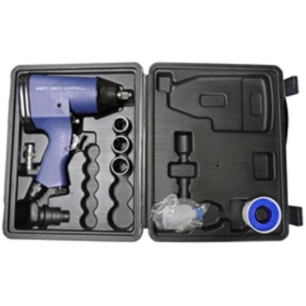 ANEST IWATA AIRREX Impact Wrench Kit TL2101 Blue