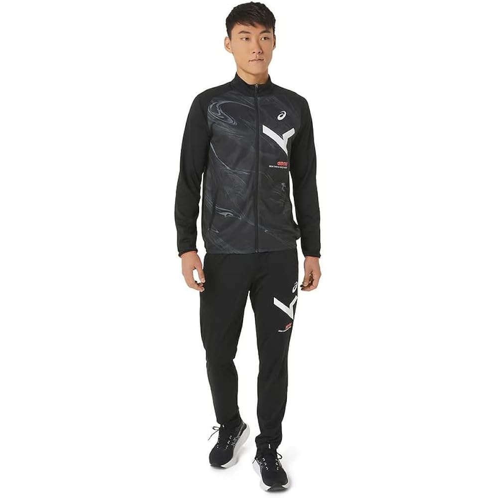 [ASICS] Training Wear A-I-M DRY STRETCH KNIT GRAPHIC JACKET 2031D995 Men's