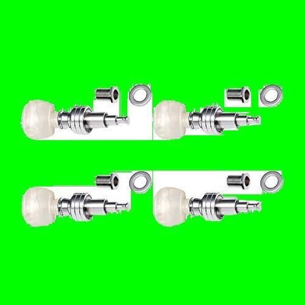 Scud Banjo Planetary Tuners for 1-4 Strings, Set of 4, Nickel P-140 HI
