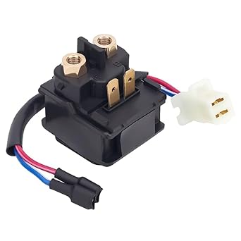 Starter Motor Solenoid Relay Motorcycle Starter Relay for Suzuki DR-Z400E 2000-2007 2009 DR-Z400 2000-2004 DR-Z400S 2000-2017 DR-Z400SM 2005-2017 31800-29F00