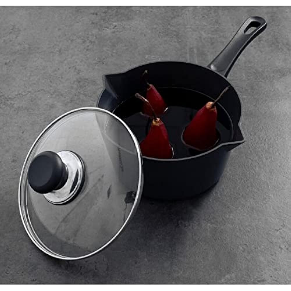 Scanpan Classic Induction Saucepan 2 Quart Black