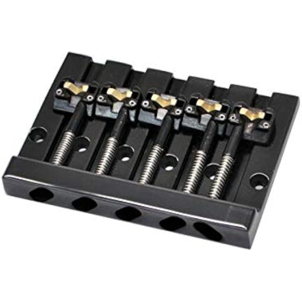HIP SHOT 5 String KickAss Bass Bridge Black Mount Pattern 2