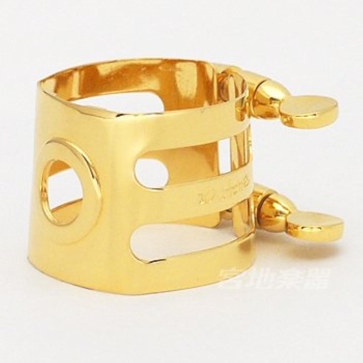 Woodstone Ligature Ligature for Bass Clarinet Bandren Gold Plated