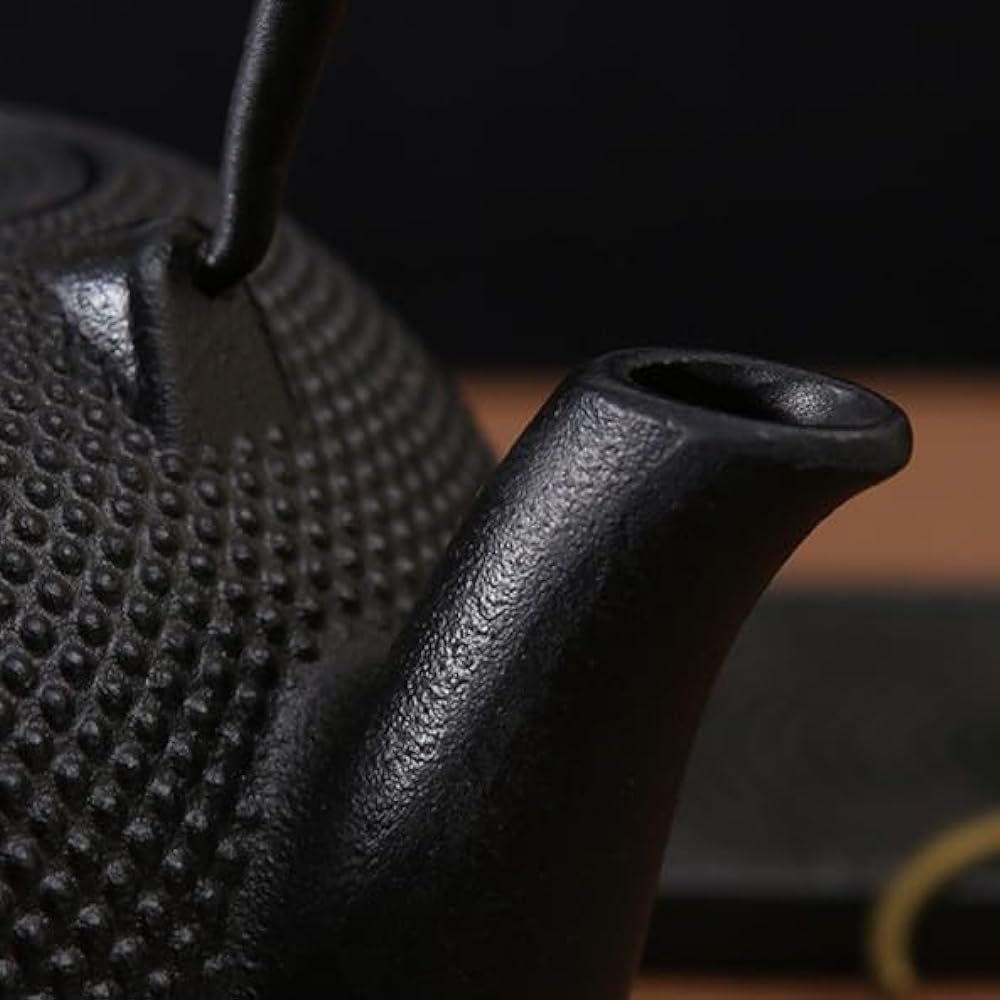 Iron kettle, ironware, Nanbu ironware, teapot, kettle, IH open flame compatible, iron bottle, iron teapot, kettle, tea strainer included, stylish, iron supplement, teapot, traditional craft, gift, household iron kettle, birthday, wedding, new constructio
