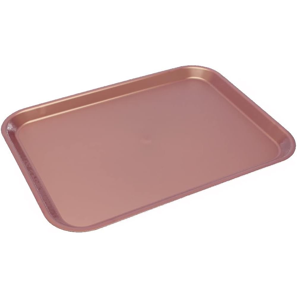 [Commercial use set] Chopra Industries Pull-up tray W43.5 x D32.5 x H1.7cm Wine 3344 Non-slip processing 10-piece set Made in Japan