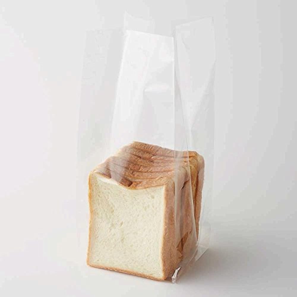[Set of 20] Shimojima Heiko Food Bags PP Bread Bags for 1 Loaf L E Type 100 Pieces x 20 Bundles 006721412 Transparent Thickness 0.025 x Width 125 / Overall Width 250 x Height 360mm (20)