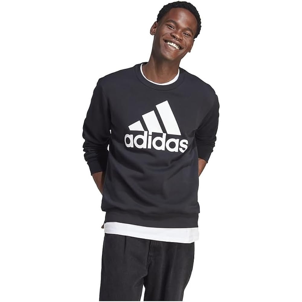 [Adidas] Essentials Fleece Big Logo Sweatshirt DTN95 Men's