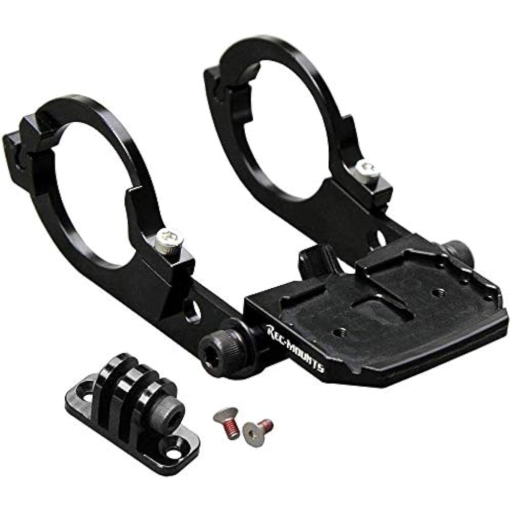 REC-MOUNTS Bryton Aero combo mount (double-sided narrow type, bottom adapter included) Compatible with bryton Aero 60 [BA-Narrow9+GP]