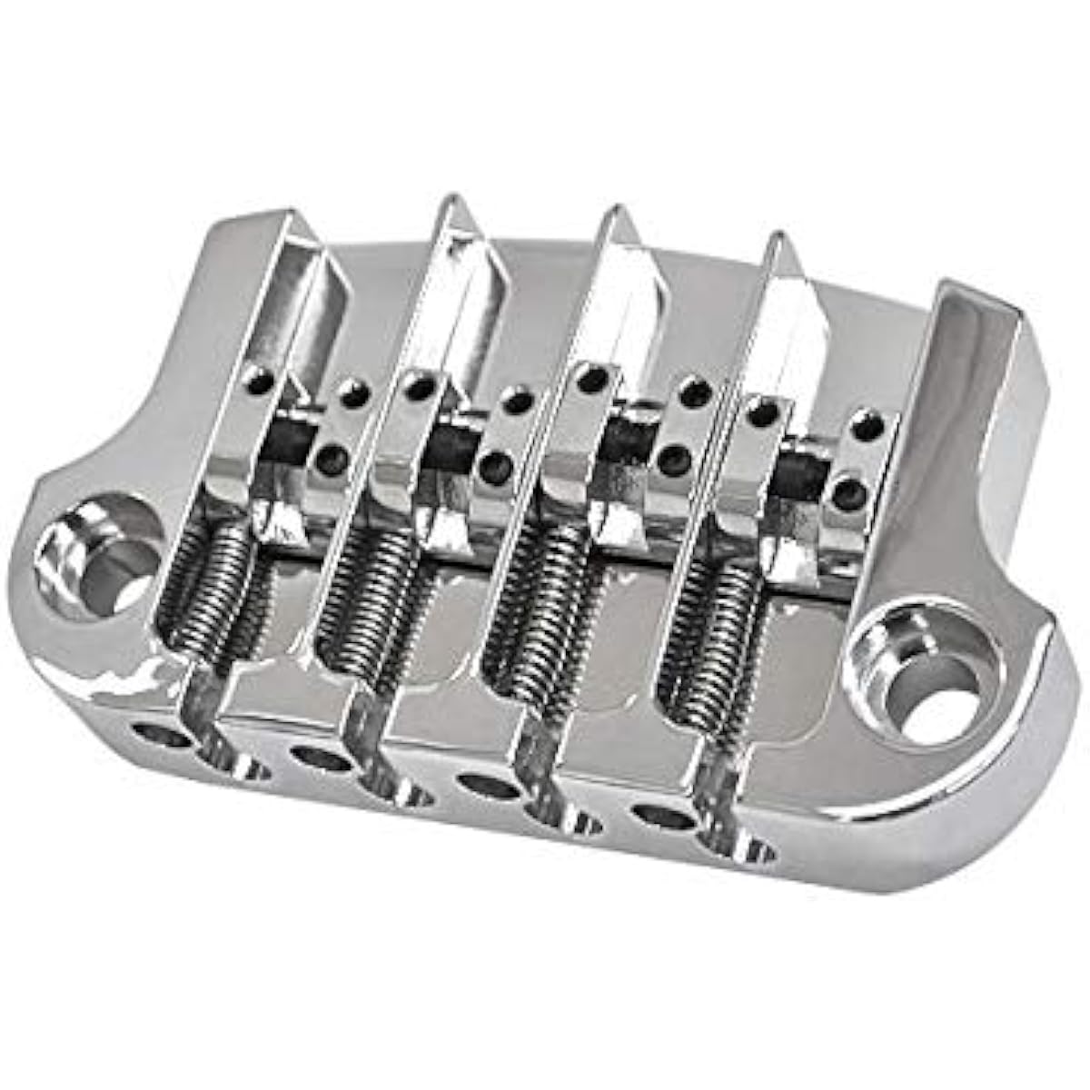 HIP SHOT Bass Bridge 3 Point Super Tone Bass Bridge Chrome