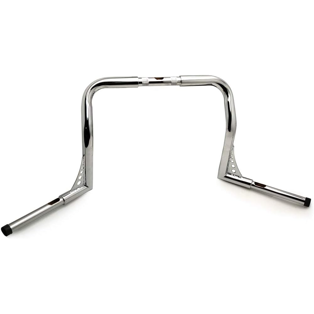 SMT- 12" Rise Ape Hanger Bar 1-1/4" Handlebar Fit Harley Touring Electra Glide