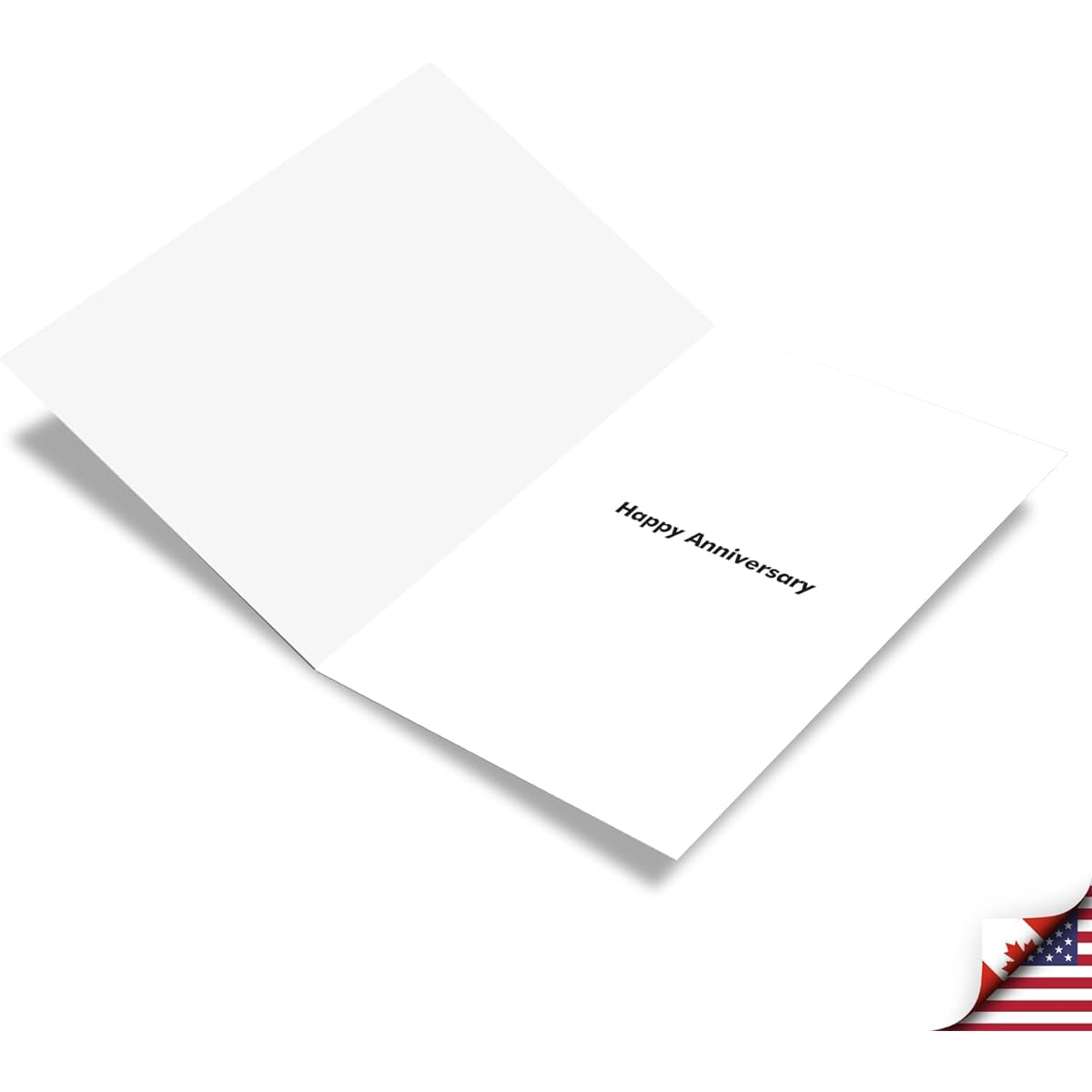 The Best Card Company Bold Milestone Anniversary Greeting Card with Envelope (4.63 x 6.75 inches) Freshwater Pearl Look No. C6110IMAG