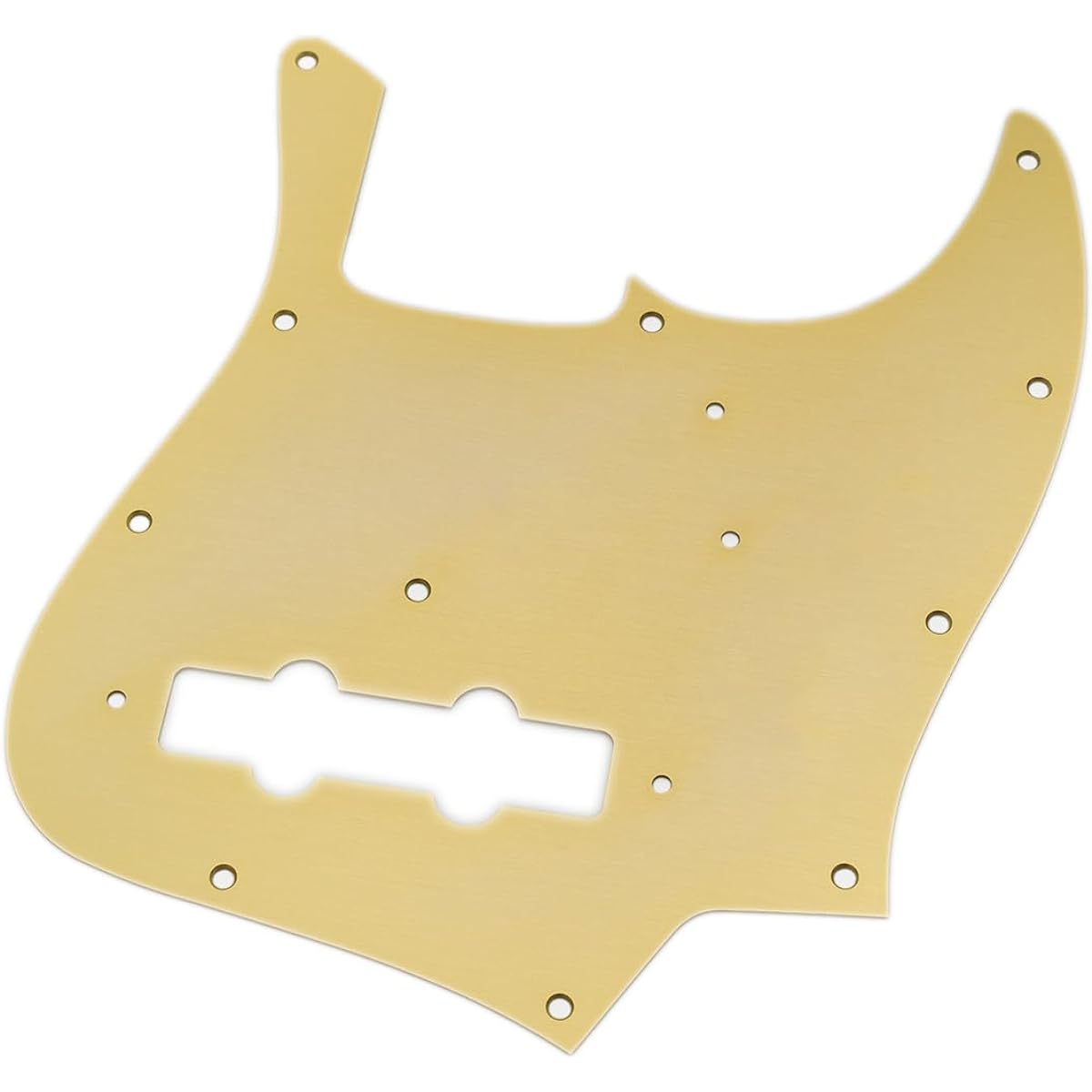Anodized pickguard for Jazz Bass 60s Gold Made of metal, compatible with instruments manufactured based on the 60s model such as Fender 3