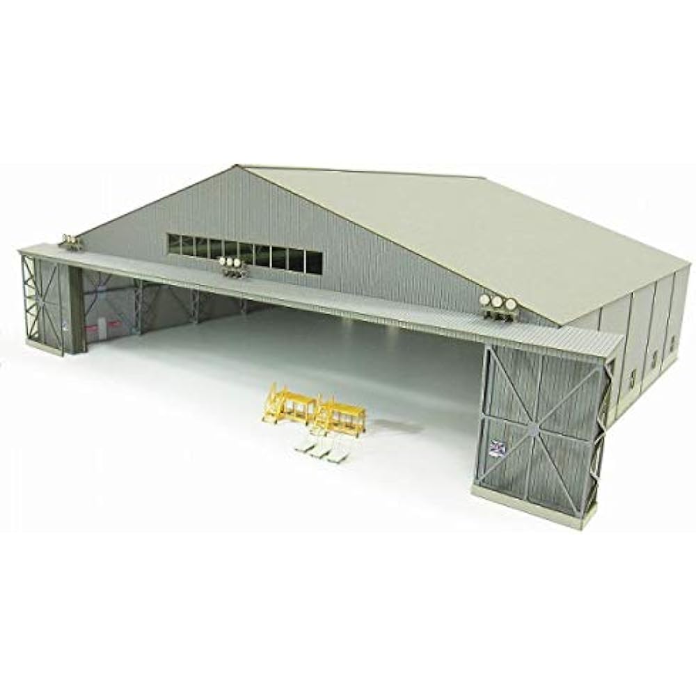 Sankei 1/144 Aviation Scene Series Aircraft Maintenance Hangar MK08-07 Paper Craft
