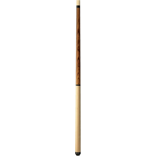 Players JB9 Maple and Zebra Wood Half & Half Design Jump Break Cue