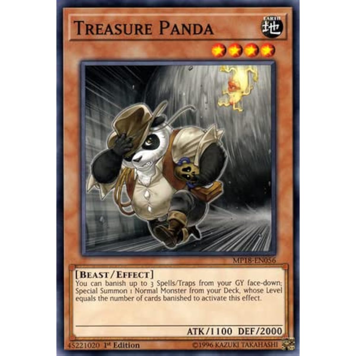 Treasure Panda - MP18-EN056 - Common - 1st Edition