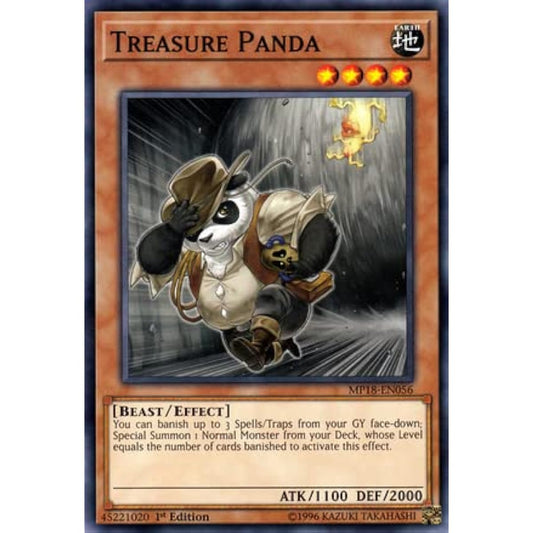 Treasure Panda - MP18-EN056 - Common - 1st Edition