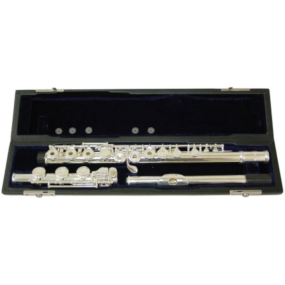 Signature Music 17 Open Hole Silver Low B Flute 2821S