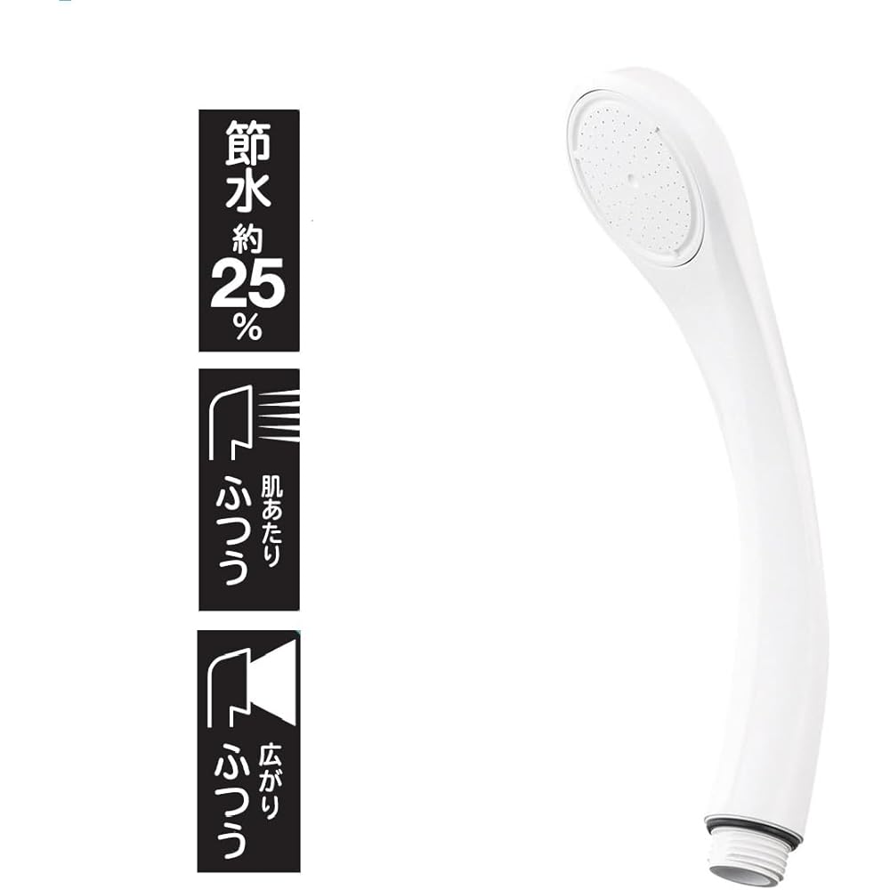 SANEI Two Valve Shower Mixing Faucet, Hose Length 160cm, For General and Cold Regions, SK11-W-13, Silver