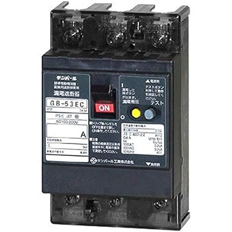 Tempal Industrial E series (economic type) earth leakage breaker (with OC) 50A (11kW) 53EC5030