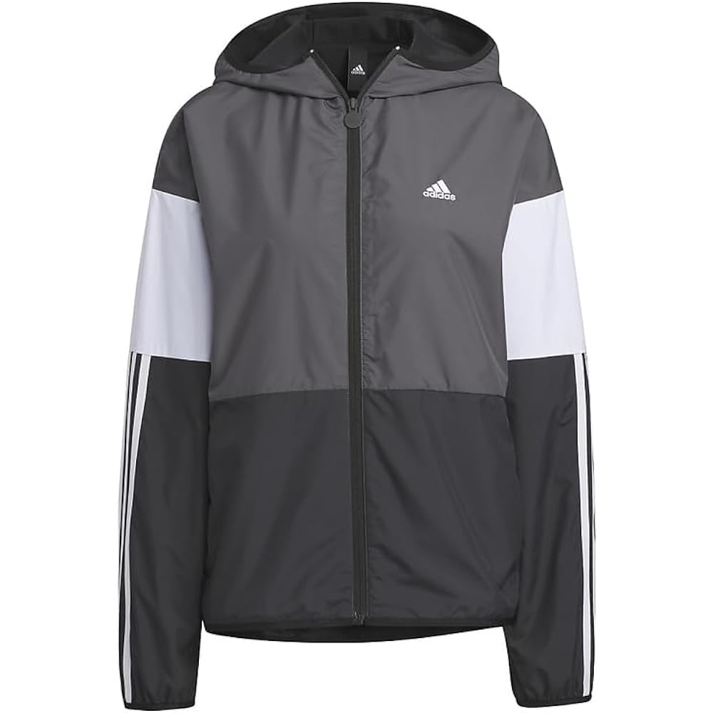 Adidas Jersey Top Team Loose Fit Windbreaker Jacket IEH73 Women's