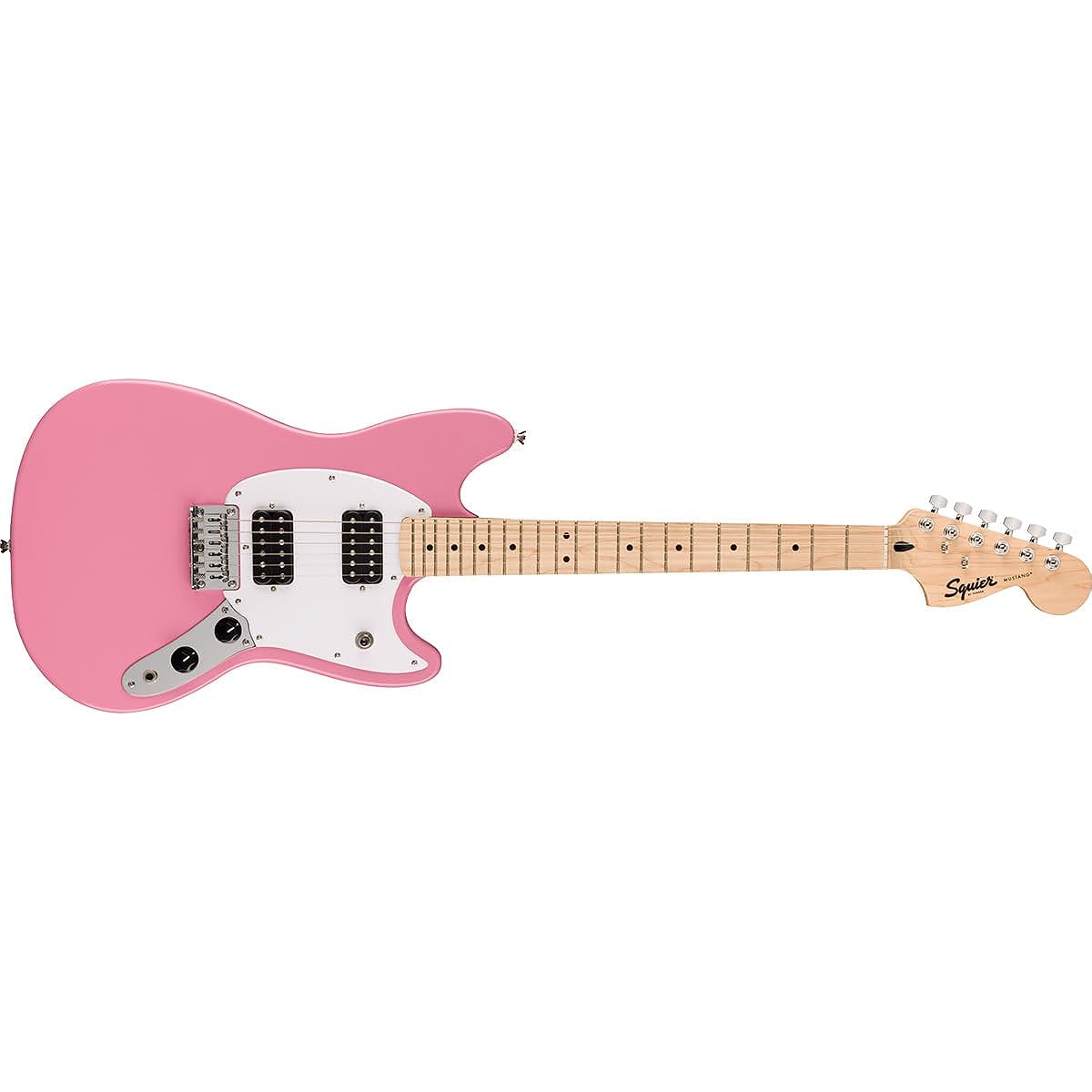 Squier by Fender SONIC MUSTANG HH Flash Pink 14-piece electric guitar beginner set [with Bluetooth mini amp] Mustang Squier/Squier