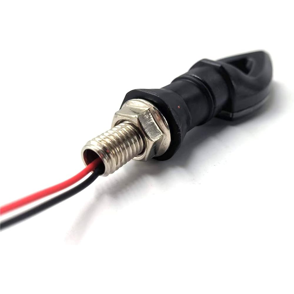 VRWEARE 2pcs 12V Universal LED Motorcycle Turn Signal Turning Indicator Turn Signal Rear Front Compatible with Motorcycle Harley Cruiser Honda Kawasaki Yamaha Suzuki BMW