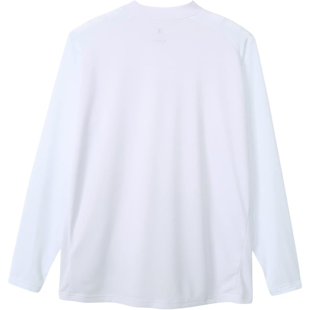 [Champion] C3-YV412 Men's T-shirt, Long Sleeve, Antibacterial and Odor Resistant, Quick Drying, Script Logo, Long Sleeve T-Shirt, Volleyball