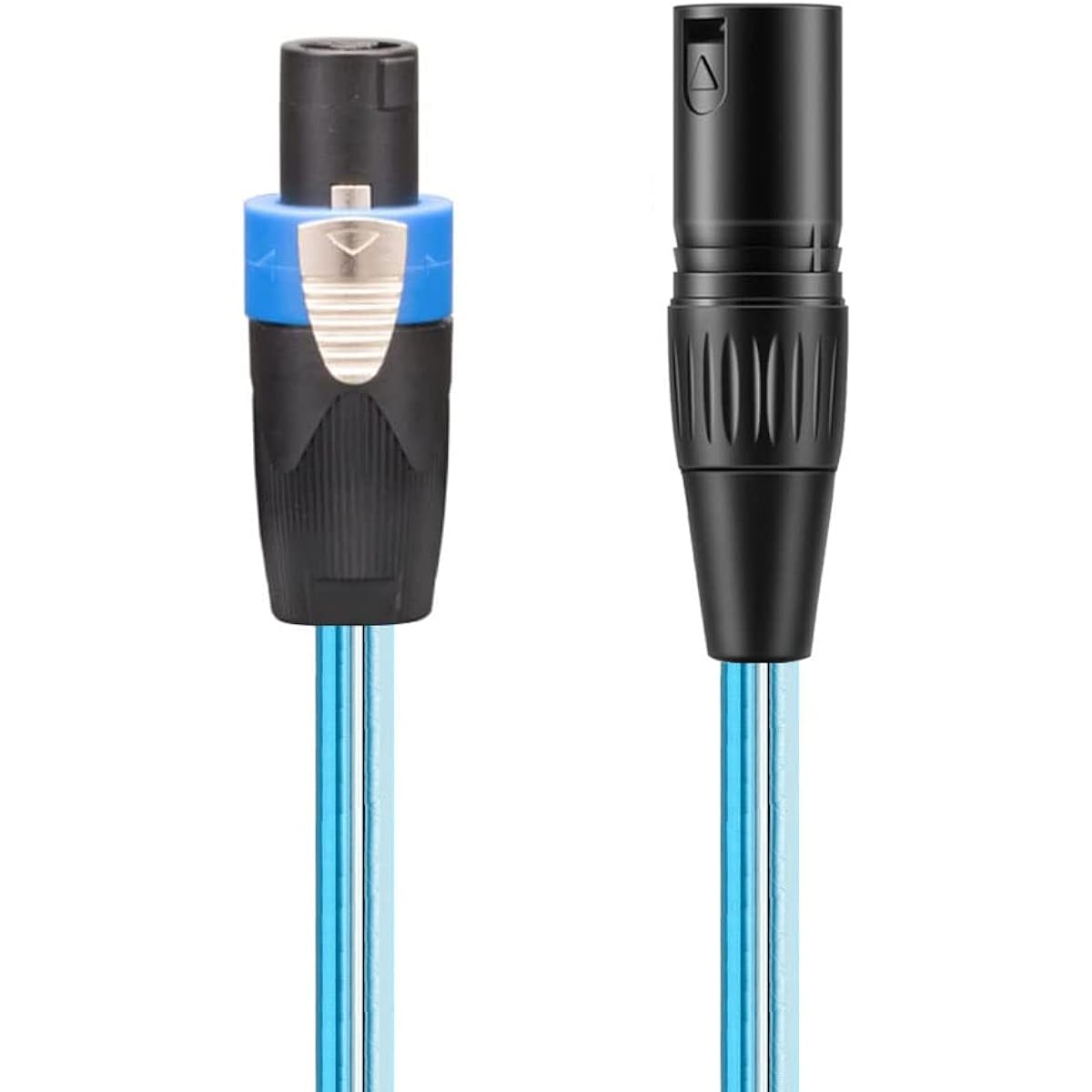 gotor speakon to XLR cable Speaker to XLR male adapter Speaker to XLR male 3 pin speaker cable 3.3 feet (XLR male)