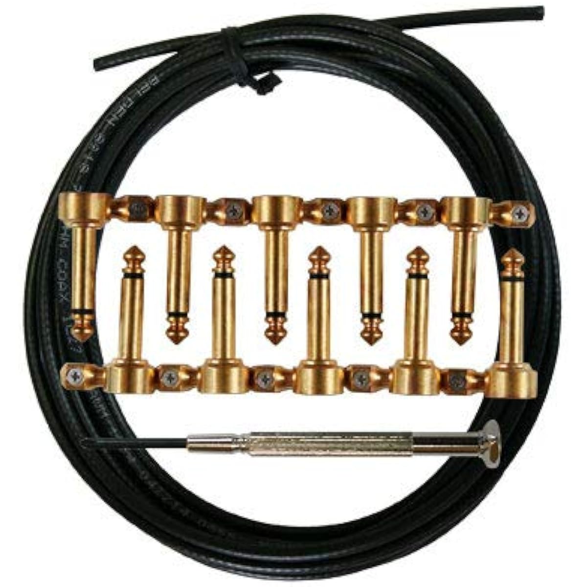 MONTREUX Patch Cable Kit Arena Ace Right angle Brass plug kit [2831]