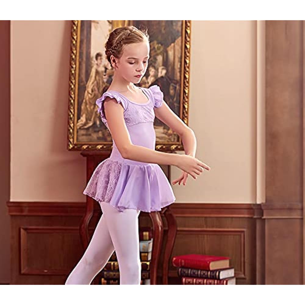[Pro Dance] ProDance Rose Embroidery Kids Ballet Leotard Camisole PKK002M