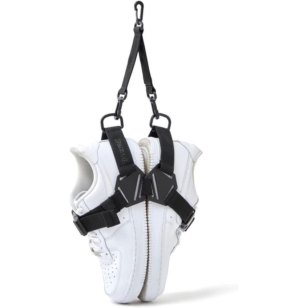 SPALDING Basketball Shoe Bag Shoe Harness Black 50-021BK