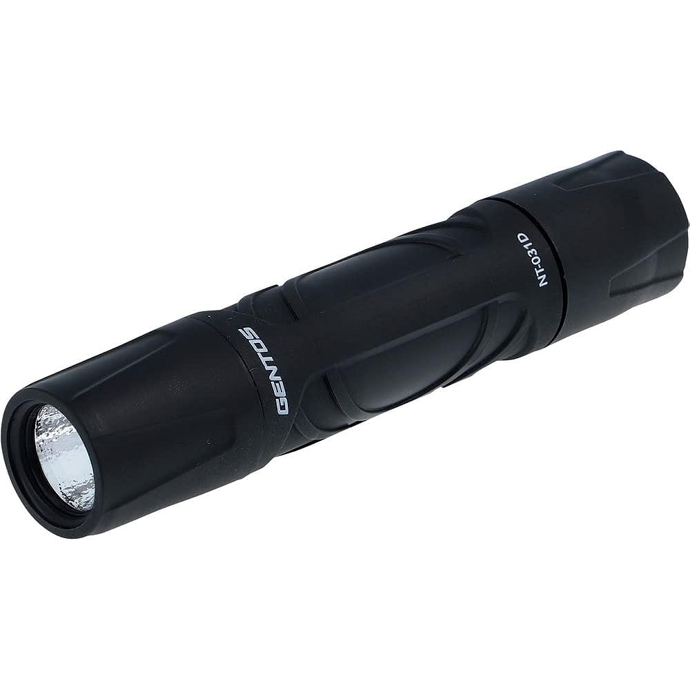 GENTOS Flashlight LED Light AA Battery Operated 120~190 Lumens NT-031D/NT-032D