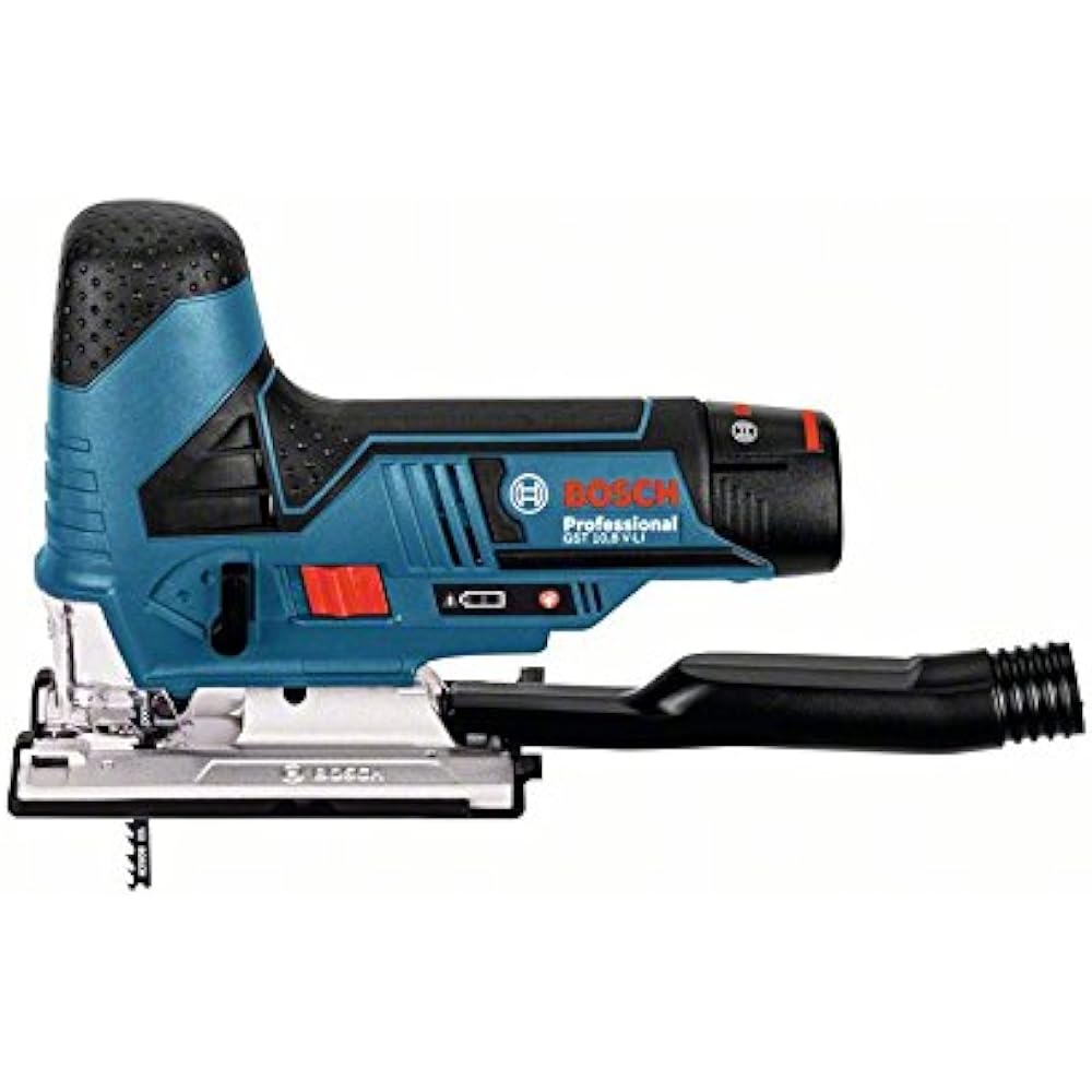 Bosch Professional 10.8V Cordless Jigsaw (Body only, battery and charger sold separately) GST10.8V-LIH Green