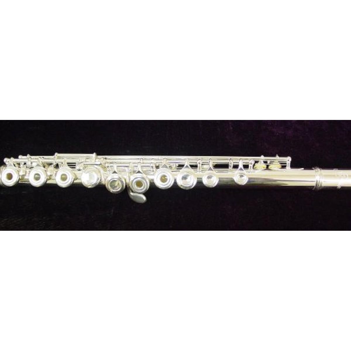 Signature Music 17 Open Hole Silver Low B Flute 2821S
