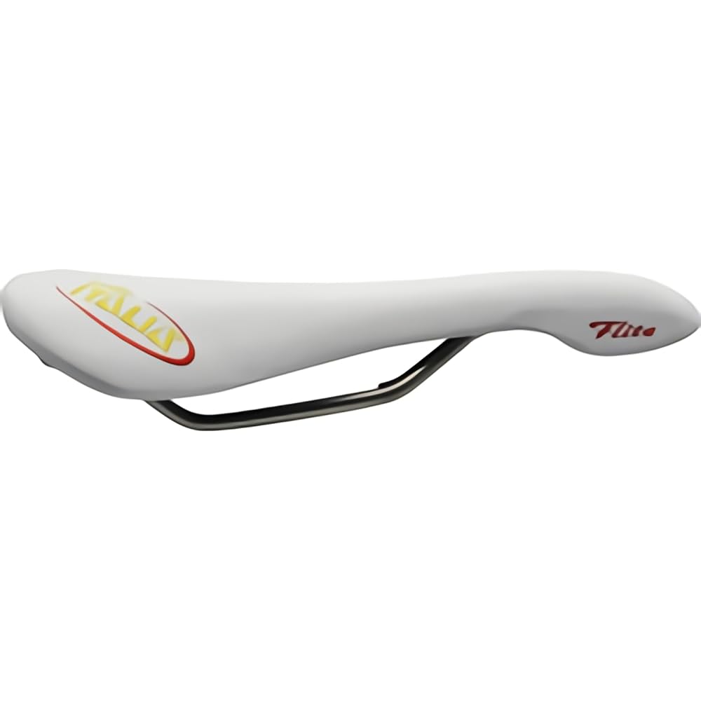 SELLE ITALIA Saddle FLITE 1990 NJS embroidery V2 WHT NJS certified