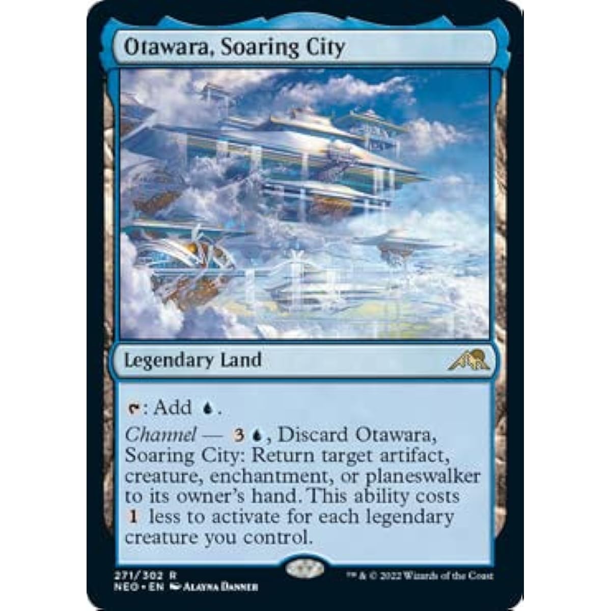 Magic: The Gathering Otawara Towering City (271) - Kamikawa: Neon Dynasty
