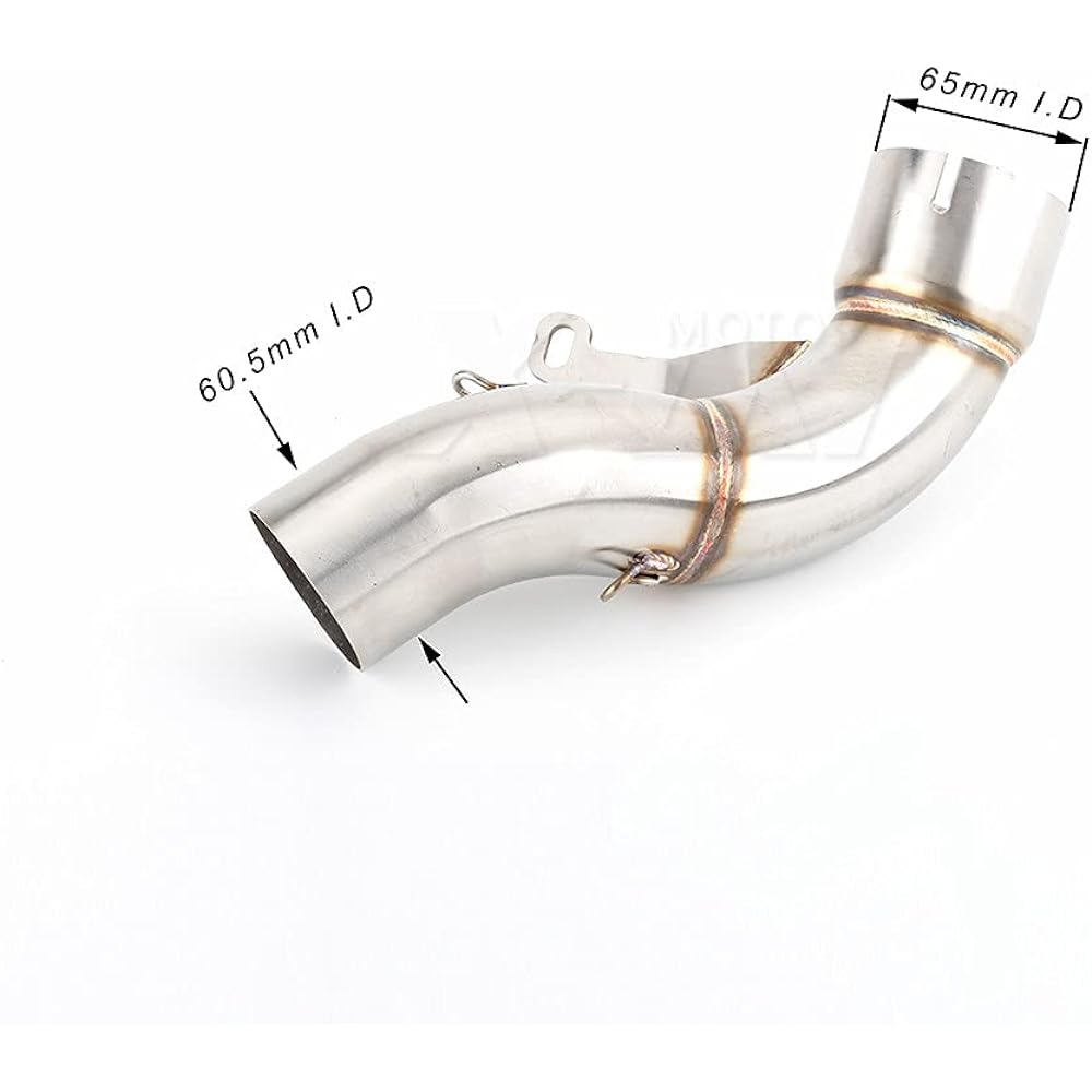 for Indian FTR 1200 / S 2019-2022, FTR 1200 Carbon/FTR 1200 R Carbon 2020, FTR1200 Rally 2020 2022 Motorcycle Exhaust Muffler Middle Link Pipe