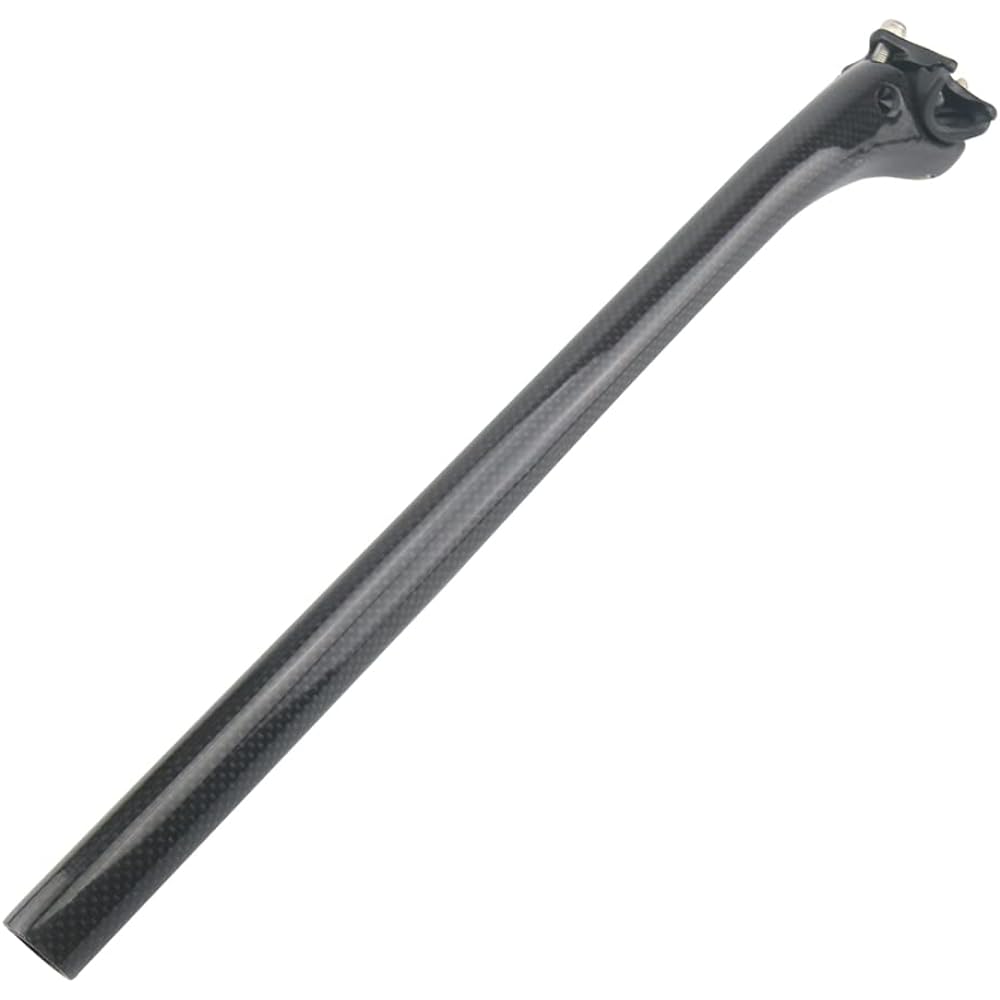 Alfa Pasca Carbon Seatpost (Lightweight/Vibration Absorption Performance) Applicable to Road Bikes/Mountain Bikes/Bicycles K Matte/Glossy Outer Diameter 25.4/27.2/30.8/31.6mm3
