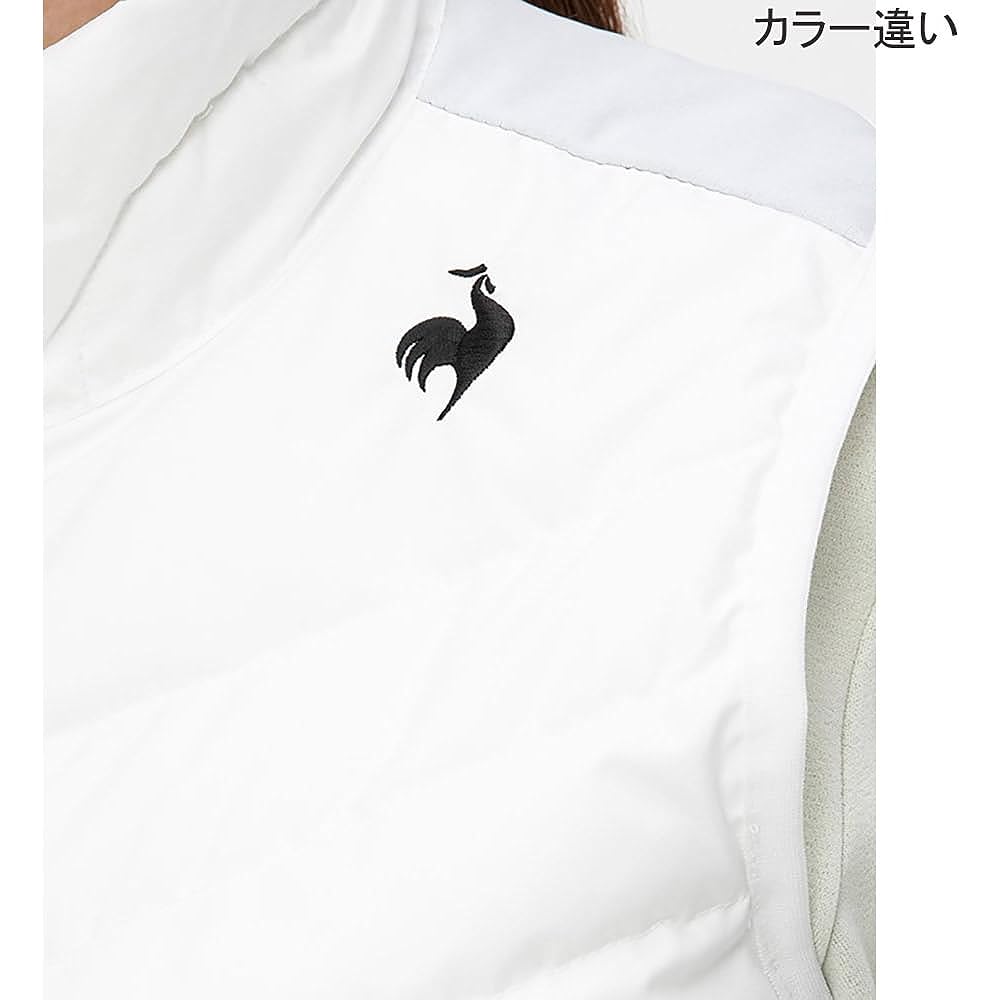 [Le Coq Sportif] Padding Vest, Windproof, Warm, Shoulder, Women's