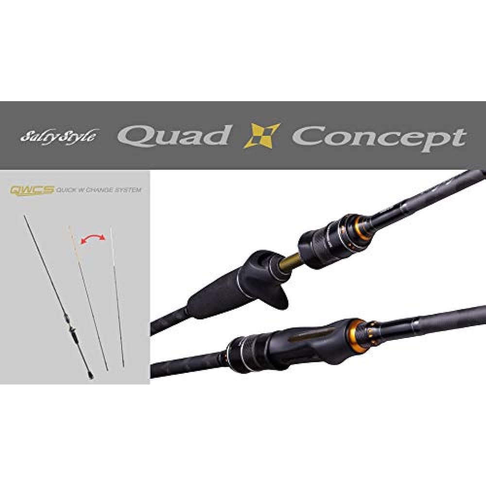 Abu Garcia SaltyStyle Quad Concept (Rockfish/Horse Mackerel/Black Sea Bream/Light Rock) Various models