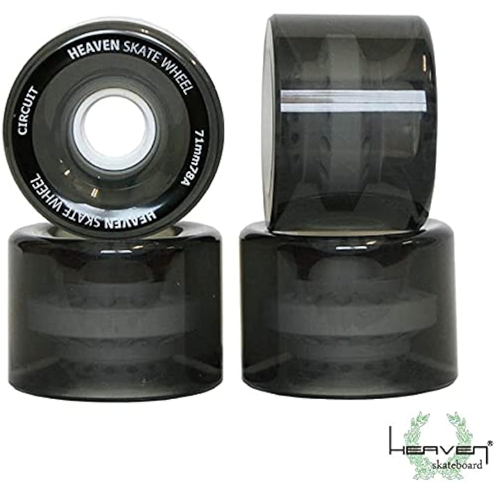 HEAVEN CRUISER WHEEL 71×52mm SHR78A BLK Heaven Cruiser Wheel Clear Black