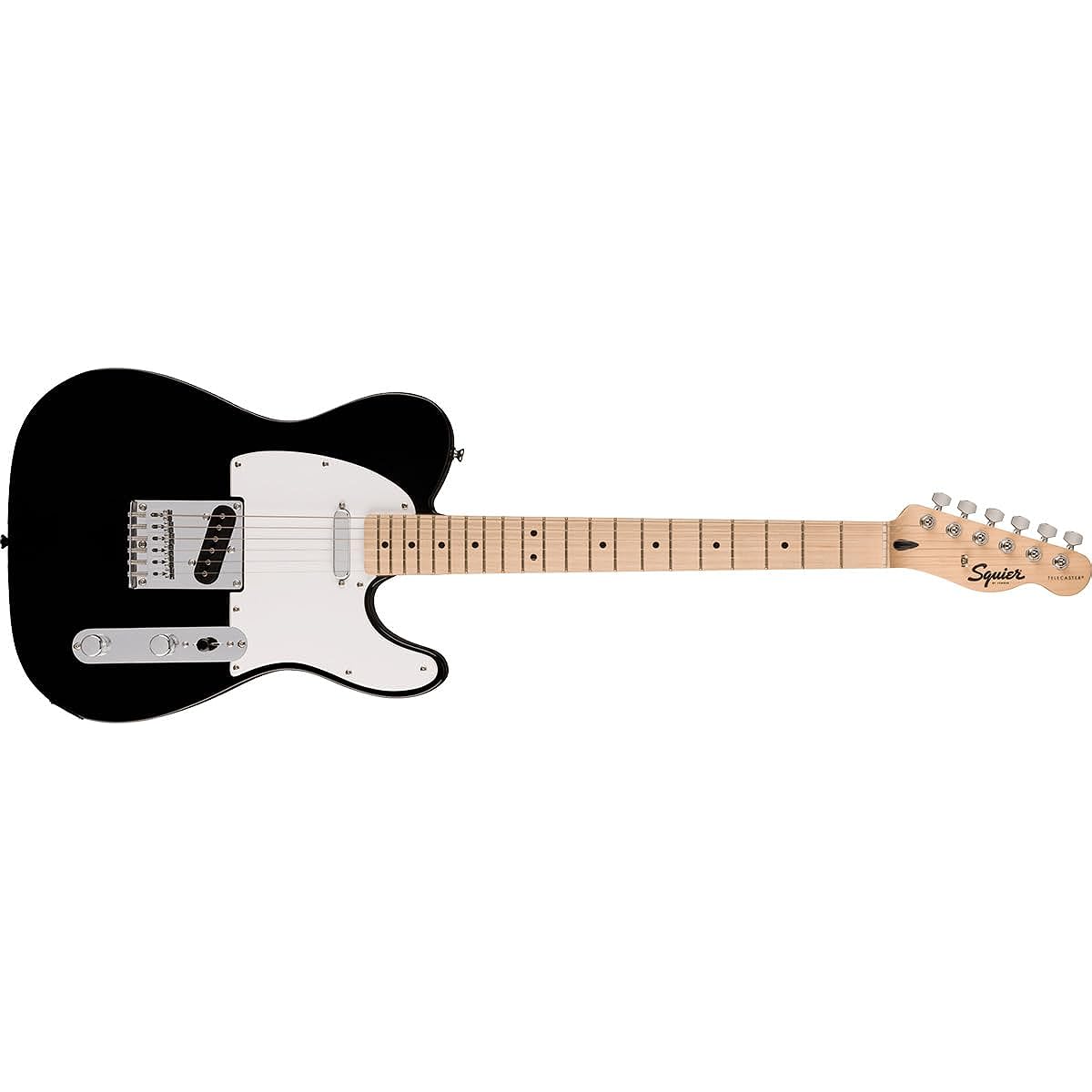 Squier by Fender SONIC TELECASTER Black Electric Guitar Beginner 14-piece Set [Includes MG10] Telecaster Squier/Squier