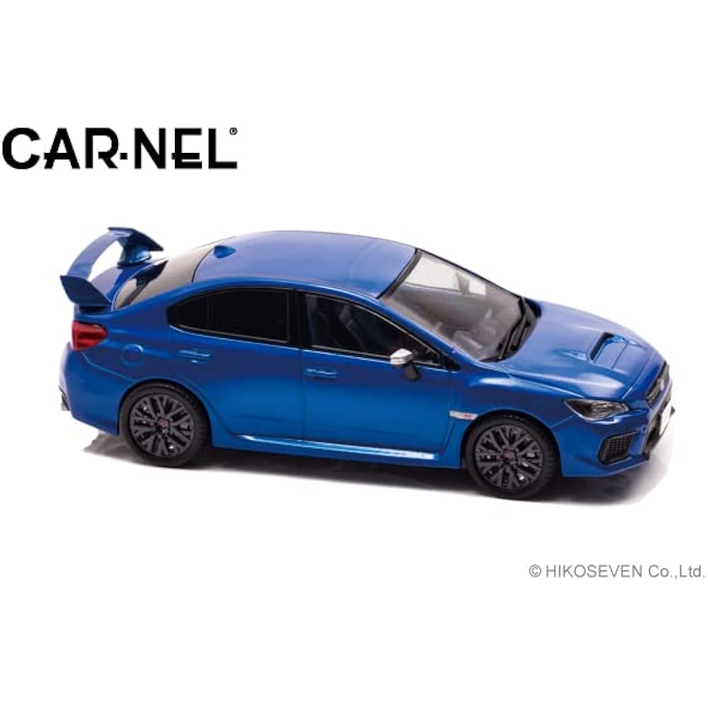 Hiko seven CARNEL 1/43 Subaru WRX STI Type S (VAB) 2018 WR Blue Pearl finished product