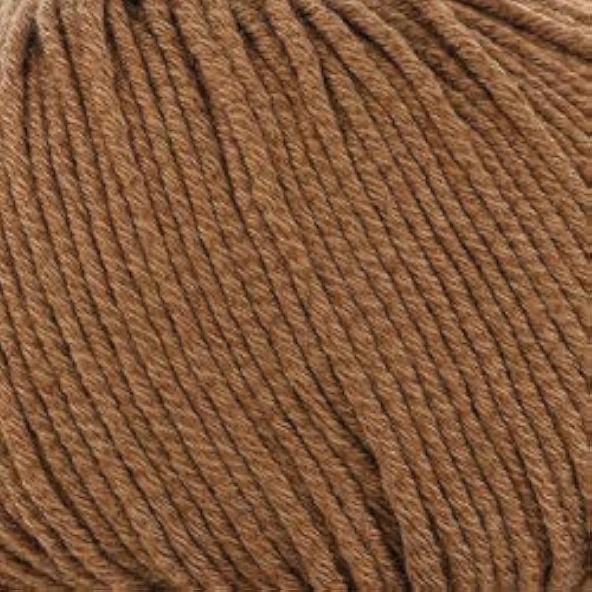 Valley Yarns Southwick DK/Worsted Weight yarn, 52% Pima cotton, 48% bamboo. Brown