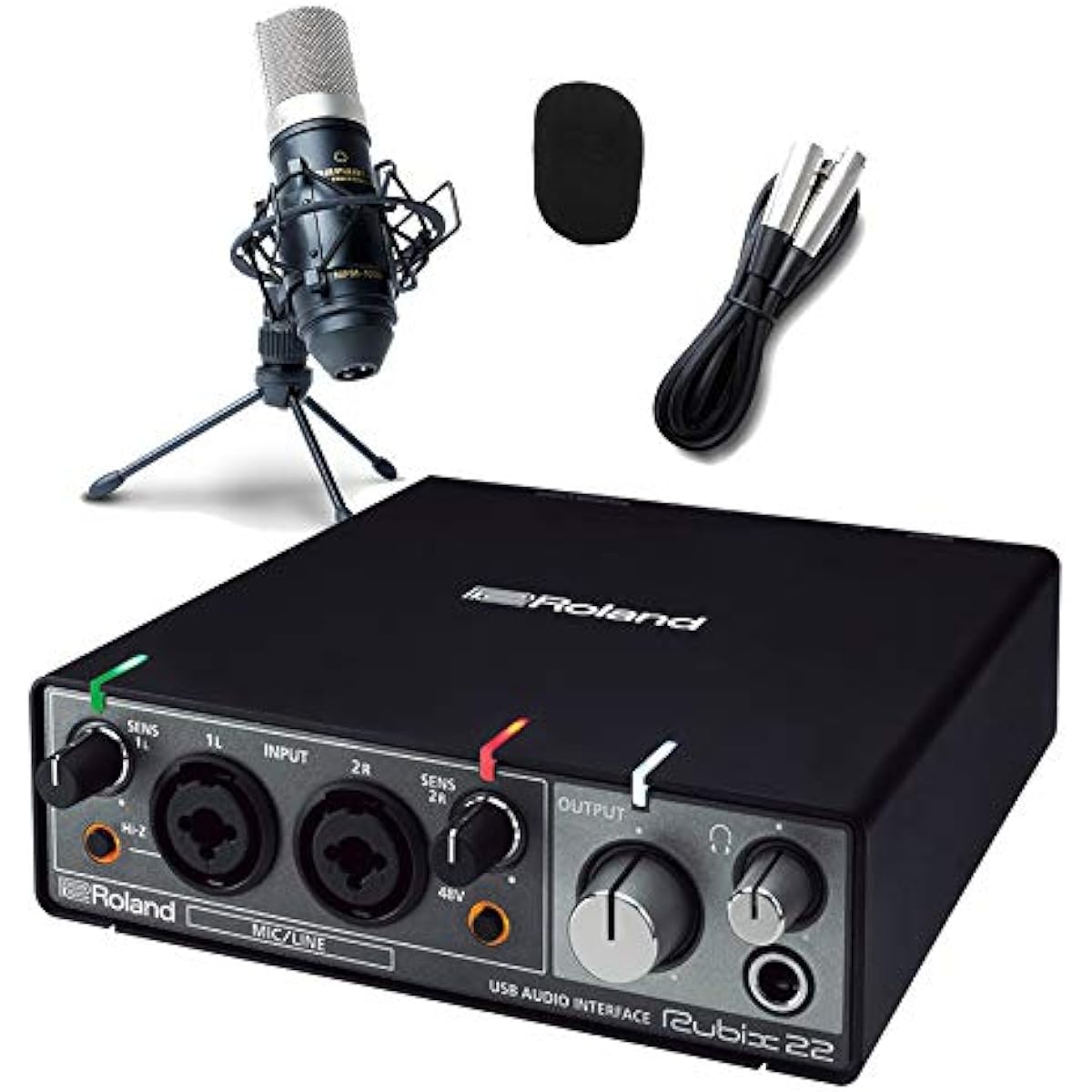 Roland rubix22 streaming and recording set video streaming Roland