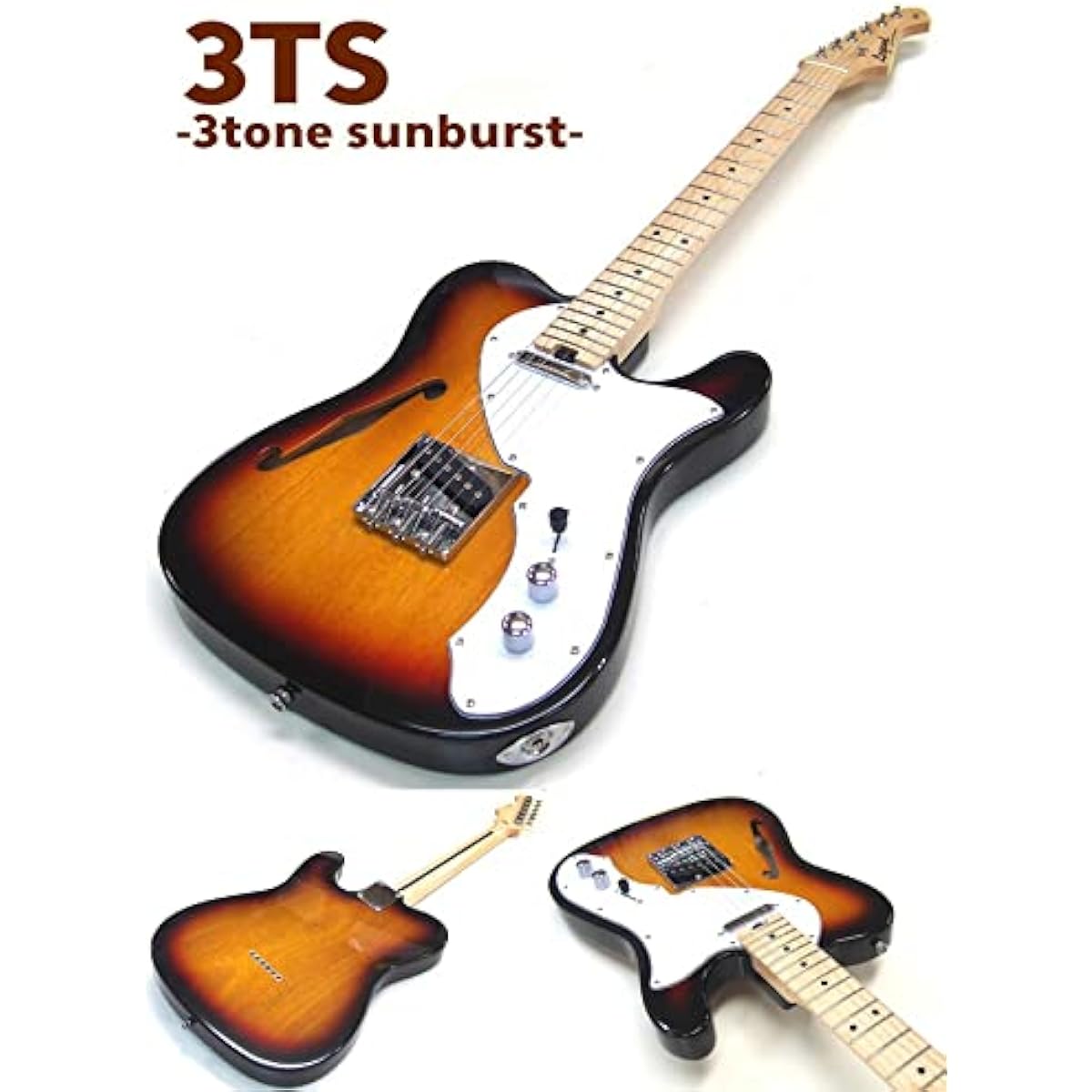 Electric guitar Legend LTE-69TL 3TS Telecaster Thinline Type Legend [98765] [Includes EbiSound original pick]