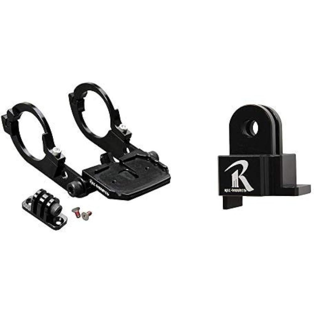 REC-MOUNTS Bryton Aero combo mount (double-sided narrow type, bottom adapter included) Compatible with bryton Aero 60 [BA-Narrow9+GP]