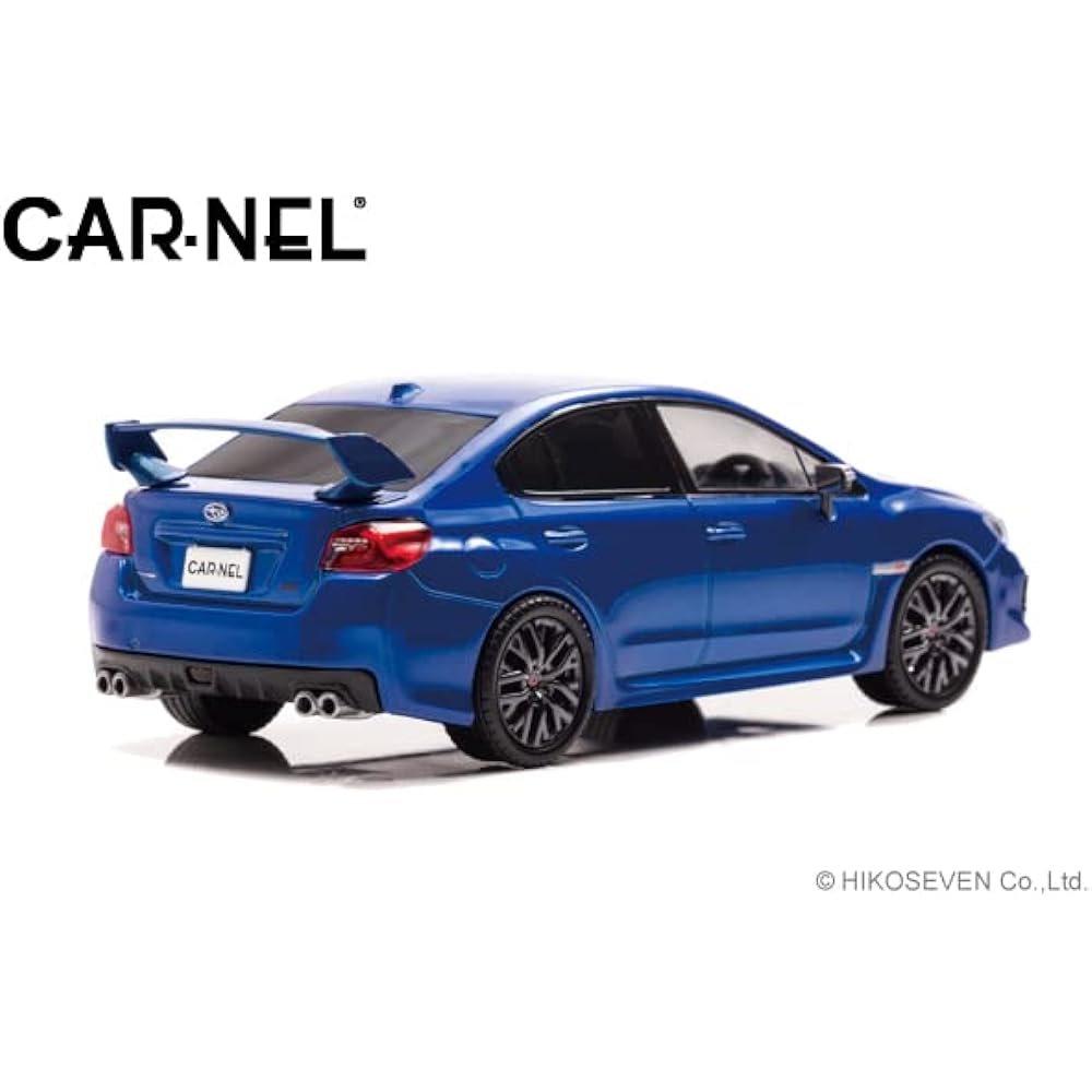 Hiko seven CARNEL 1/43 Subaru WRX STI Type S (VAB) 2018 WR Blue Pearl finished product