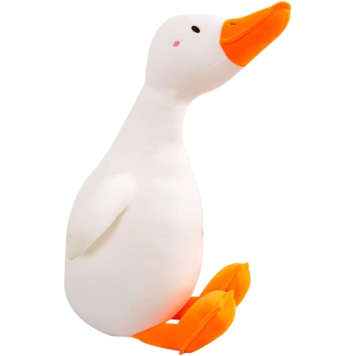Stuffed Duck Body Pillow Soft Large Goose Long Cushion Hug Pillow Big Size Sleeping Pillow Toy Bedroom Living Room Gift Christmas Birthday Present 160CM