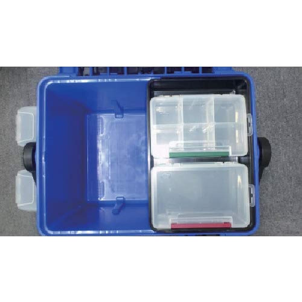 MEIHO Bucket Mouse BM-7000 Blue. & Hard Belt BM-200 Black [Set Purchase]